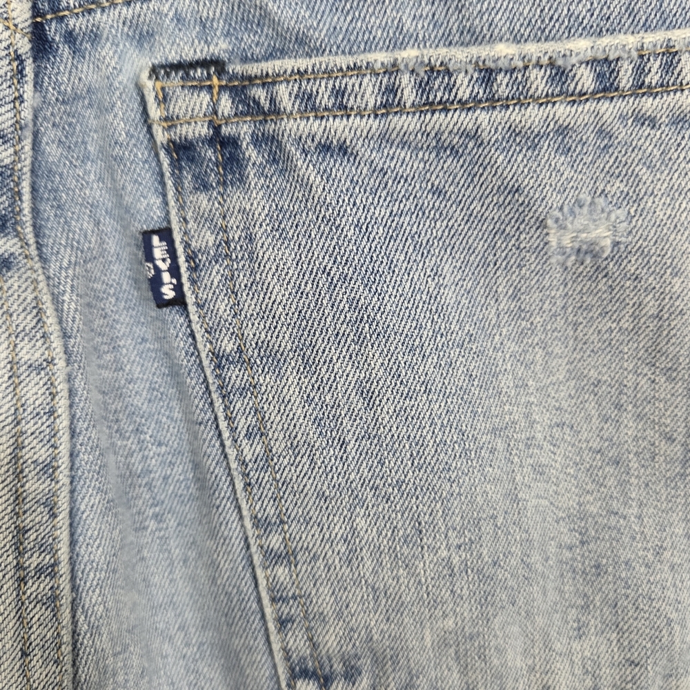 Levi's Made & Crafted Barrel Leg Jeans Size 29 Distressed Japanese Denim - Picture 7 of 13